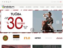 Tablet Screenshot of anatolium-bursa.com